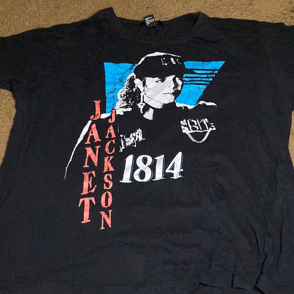 Forever 21 branded Janet Jackson 1814 graphic tee